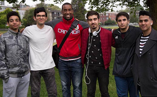 Alexander Academy Teacher with Students