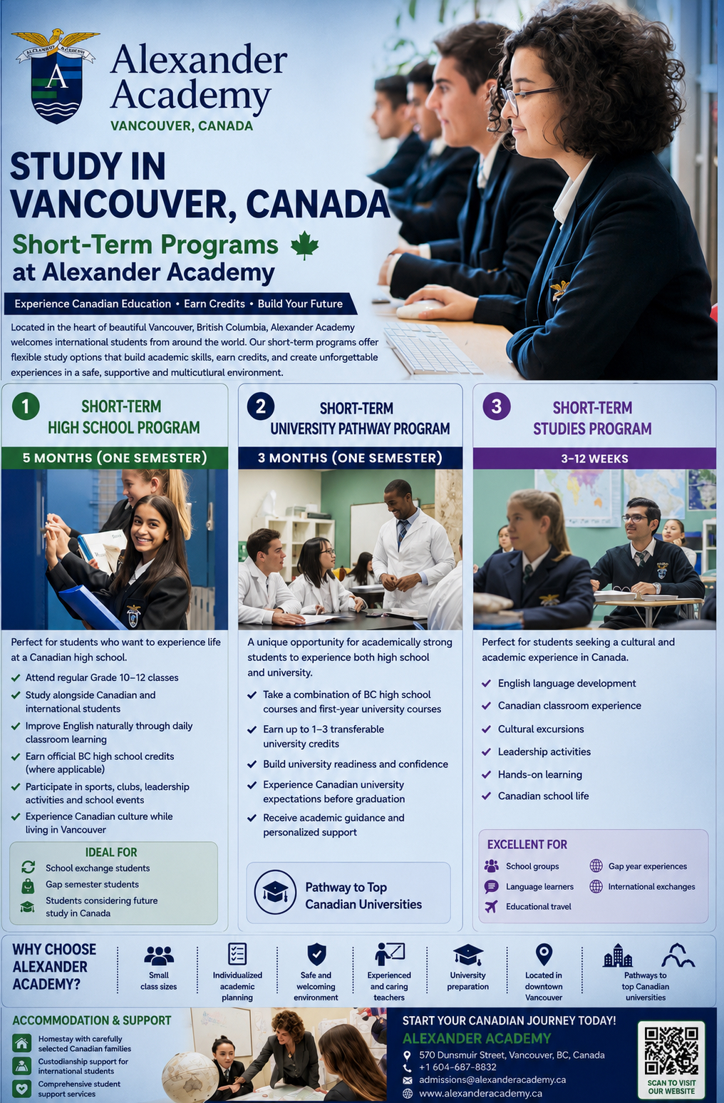 Short-Term Program Flyer